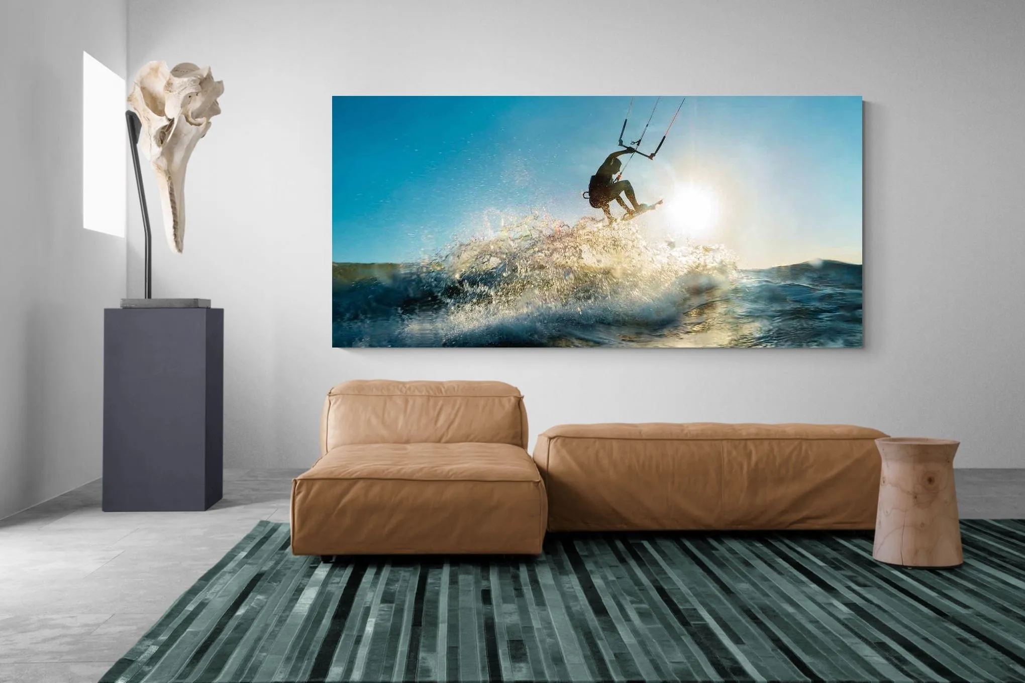Kitesurfing