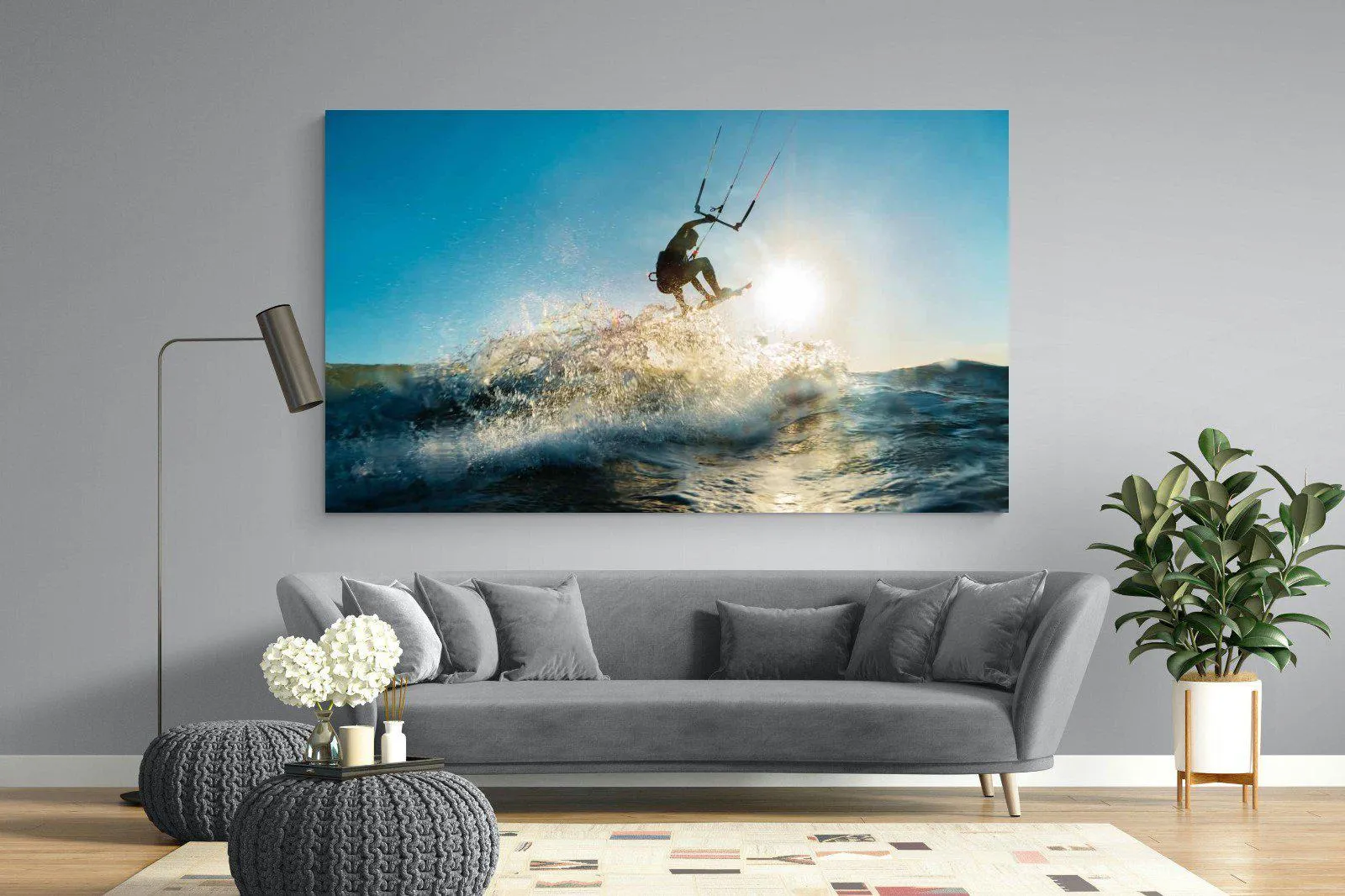 Kitesurfing