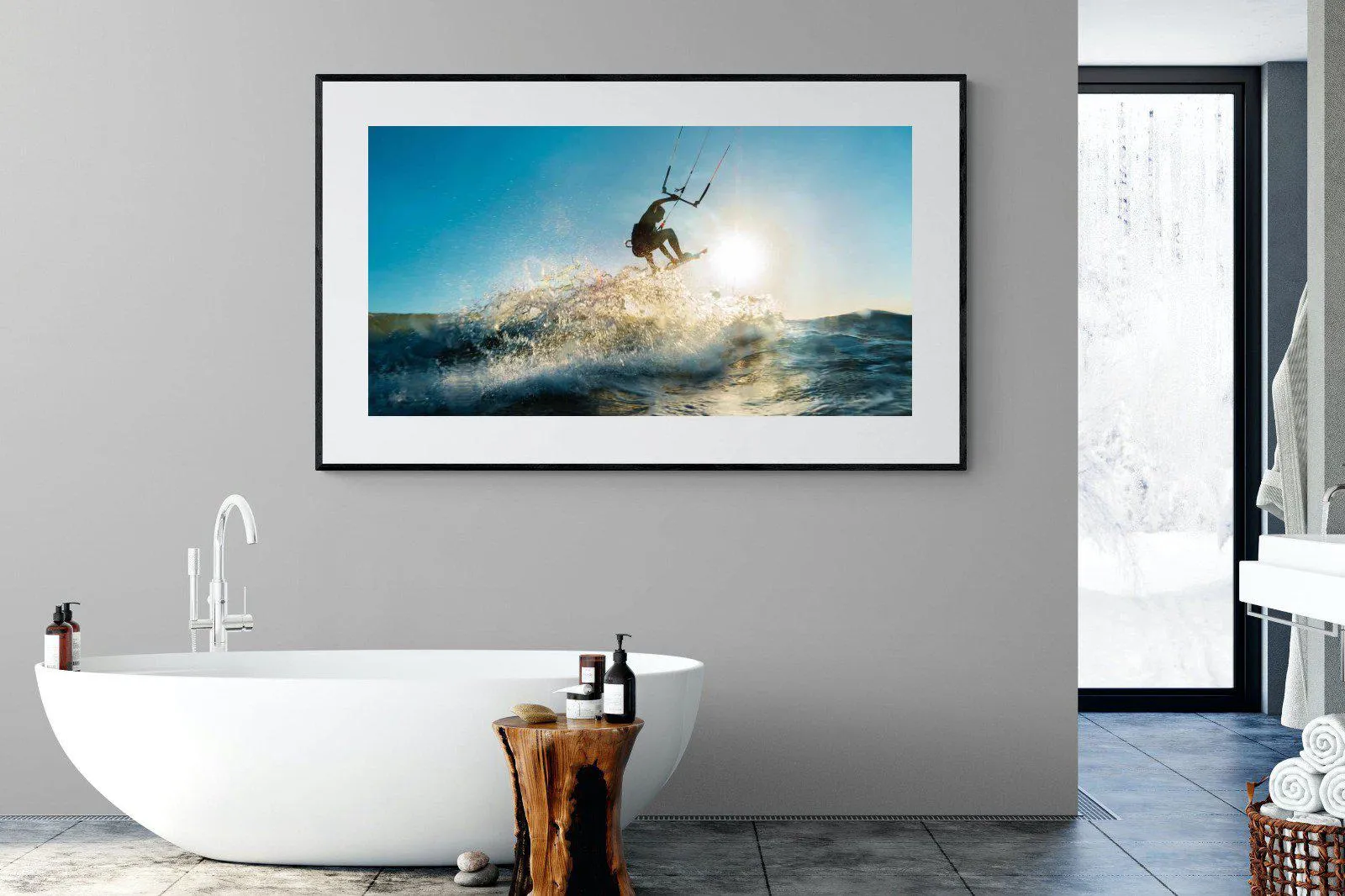 Kitesurfing
