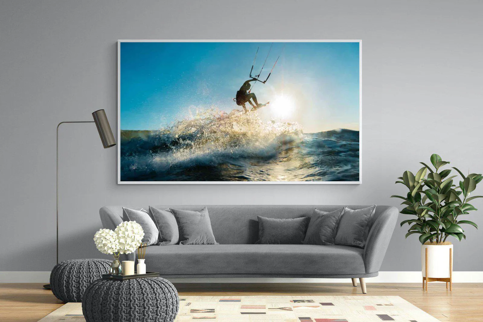 Kitesurfing