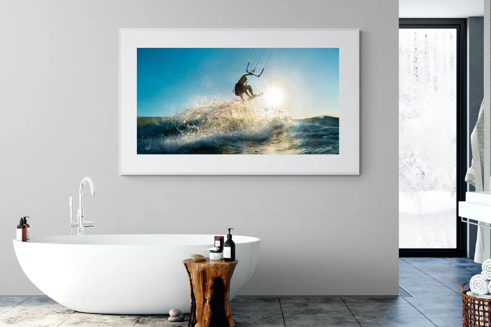 Kitesurfing