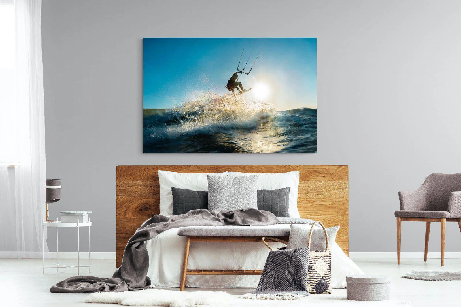 Kitesurfing