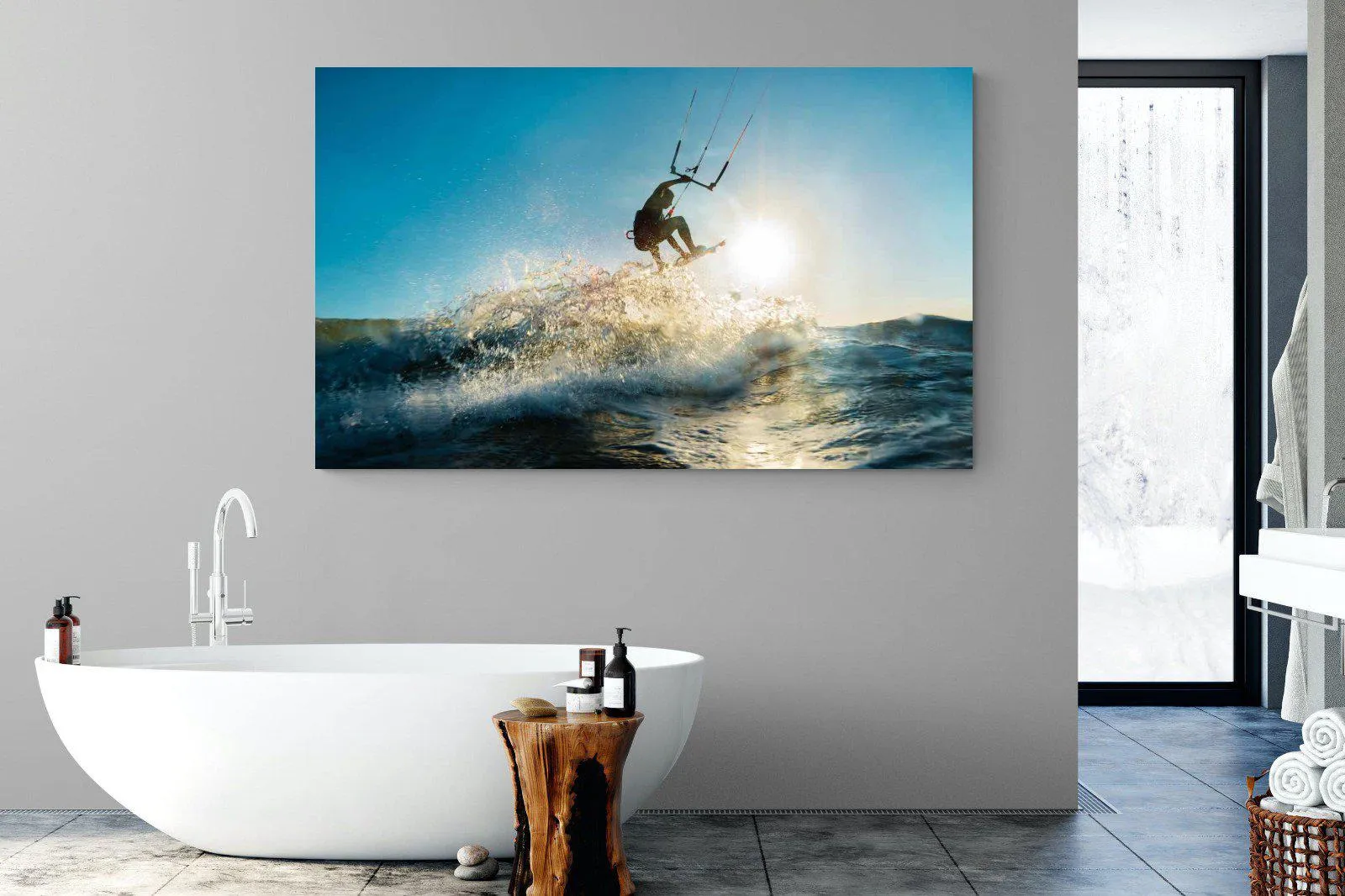 Kitesurfing