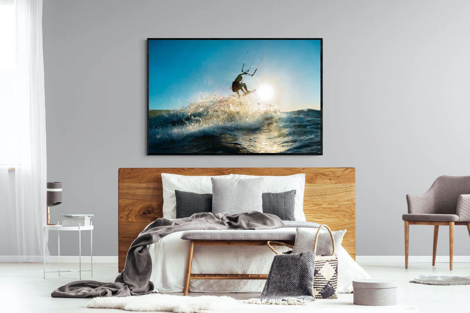 Kitesurfing