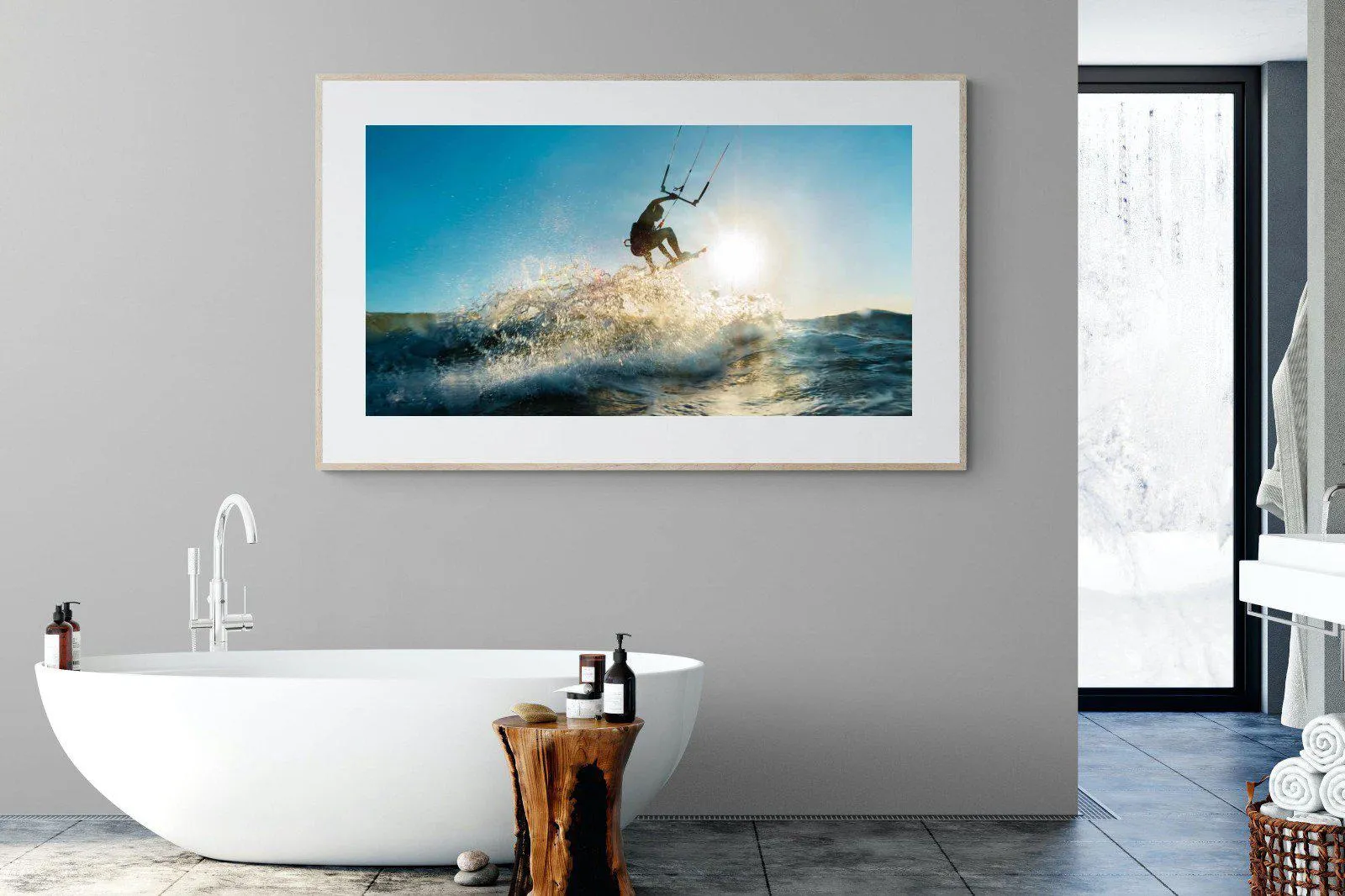 Kitesurfing
