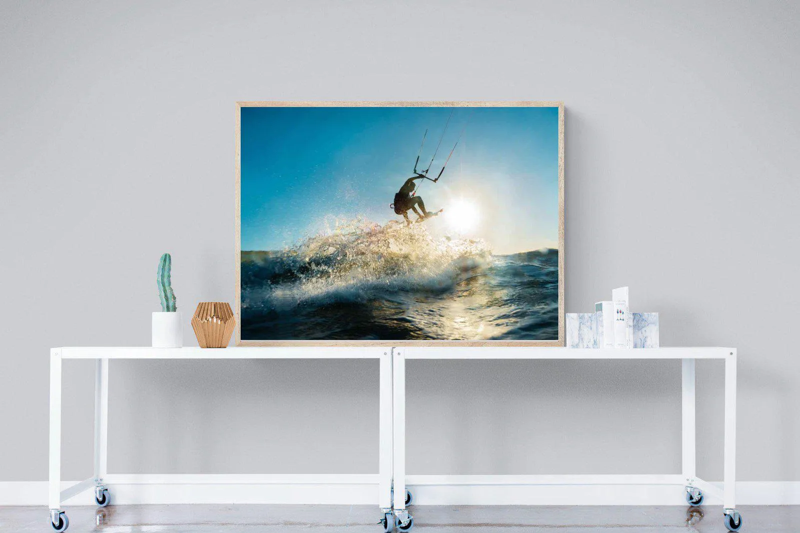 Kitesurfing