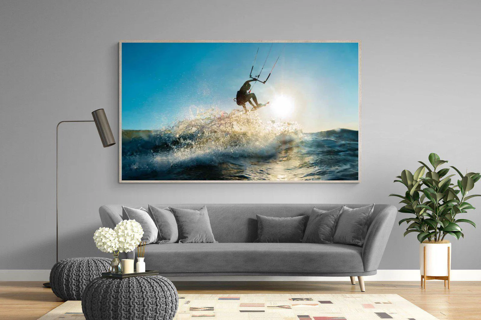 Kitesurfing
