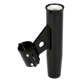 Lee's Tackle Black Aluminum Clamp-On Rod Holder RA5004BK - Vertical Mount Fits