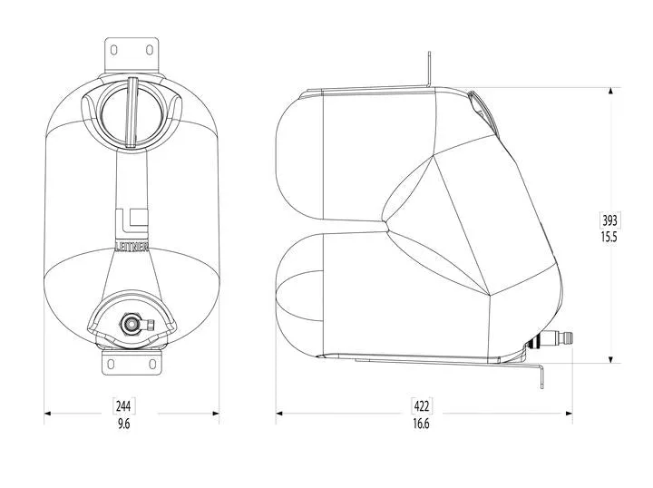 Leitner Designs HydroPOD Shower Kit