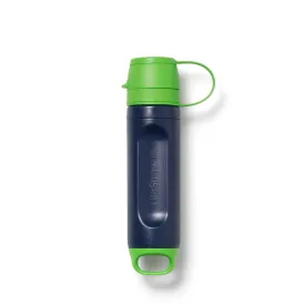 LifeStraw Peak Series  Solo Personal Water Filter for Hiking, Camping, Travel, Survival and Emergency preparedness. Removes Bacteria, parasites and microplastics, Limeade