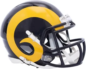 Los Angeles Rams Riddell Speed Mini Replica Color Rush Football Helmet