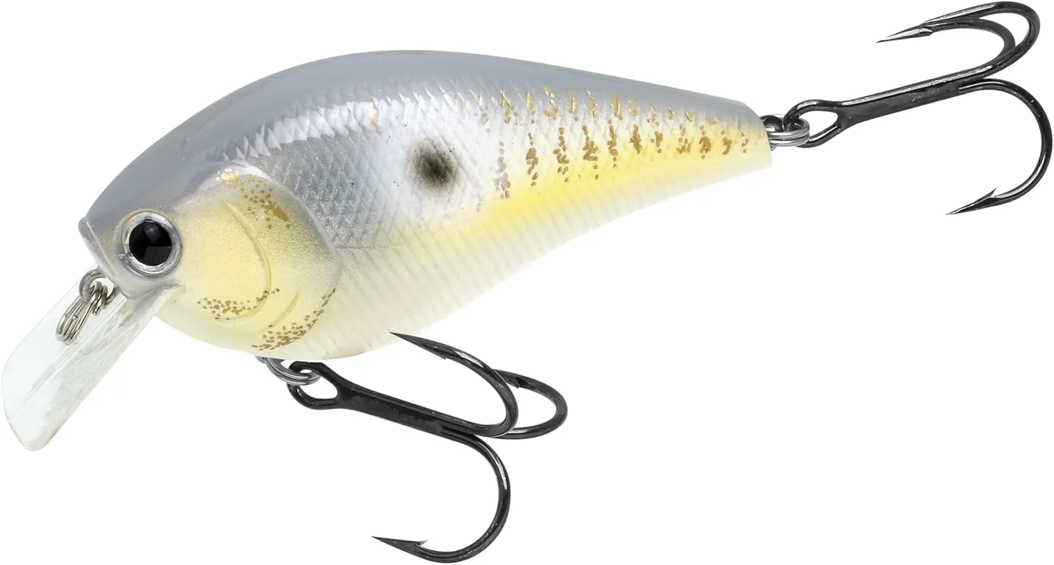 LUCKY CRAFT LC 2.5 Silent, 426 Gold Threadfin Shad, Crankbait, Squarebill, Freshwater Fishing Gear, Tournament Winning, Champion Bait, Fishing Accessories, Fishing Tackle