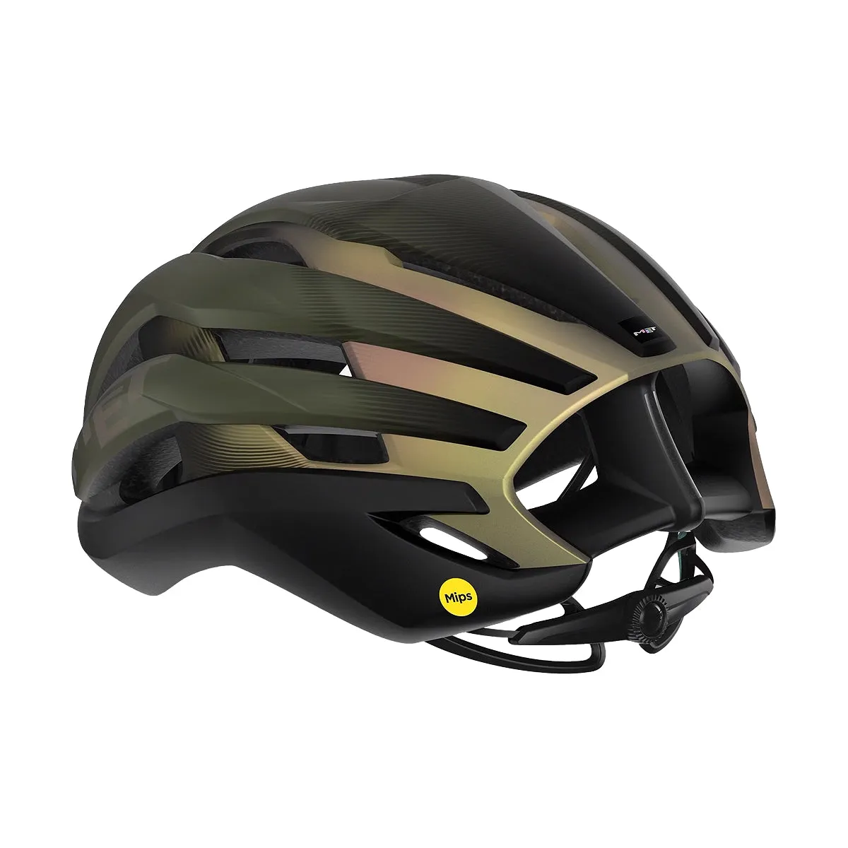 MET Trenta MIPS Cycling Helmet - Iridiscent Green