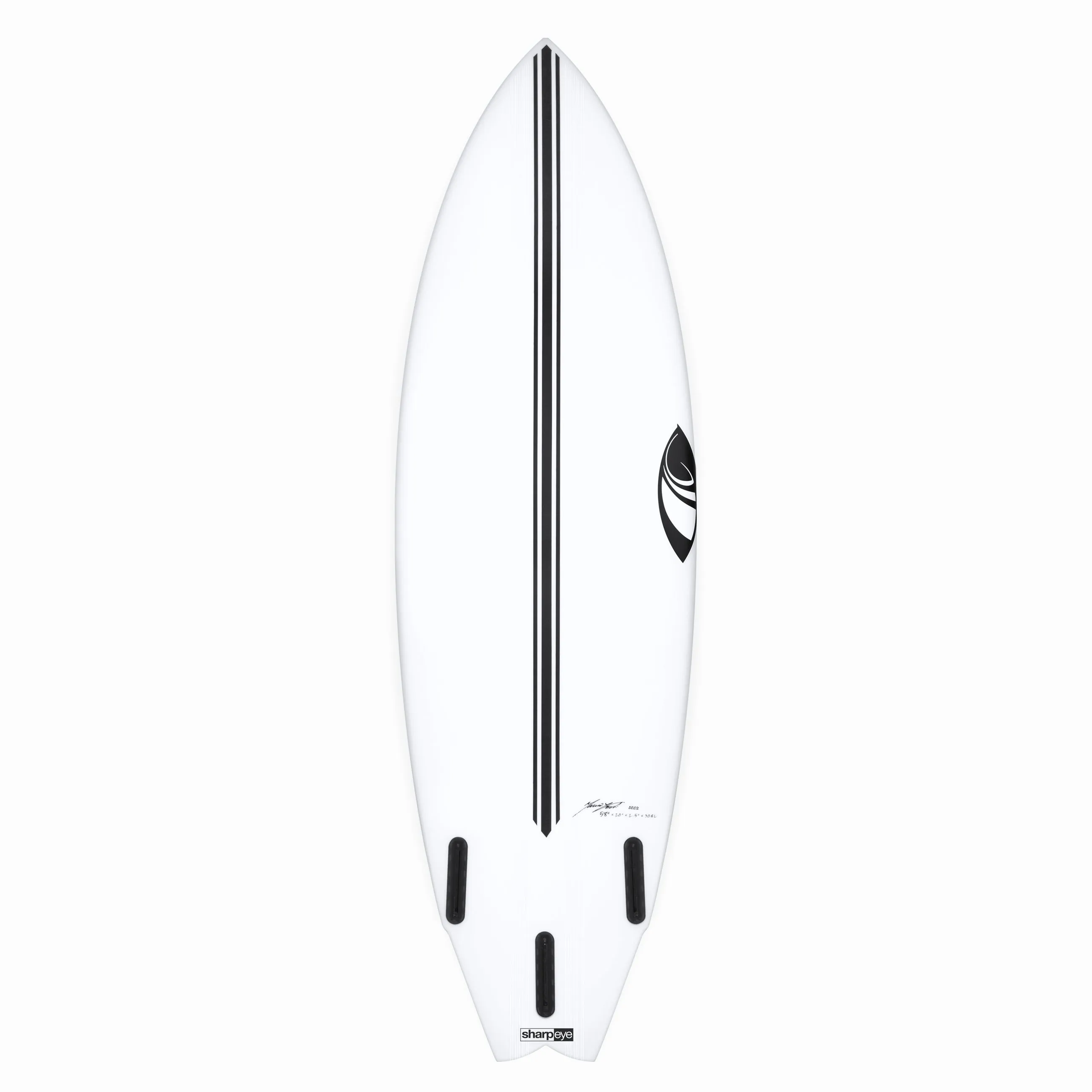 MODERN 2 (E3 LITE) 5'10" x 20.25 X 2.625 - 33.60L, Swallow, 3x  FCS 2 Fin Boxes, Epoxy E3 - ID:876016