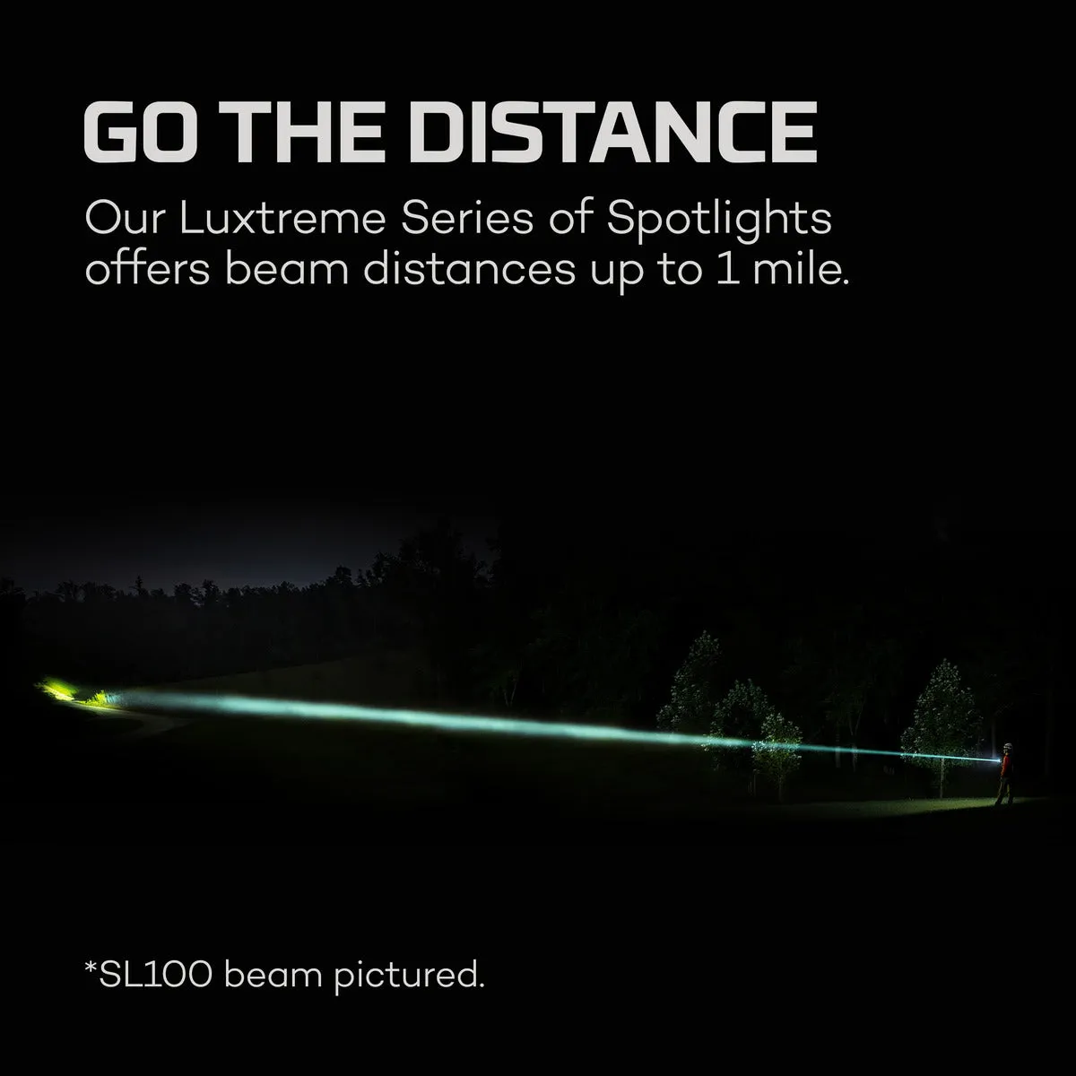 Nebo LUXTREME SL25R Quarter Mile Beam Spotlight