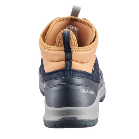 NH150 Mid Waterproof Men's Country Walking Boots - Blue Brown