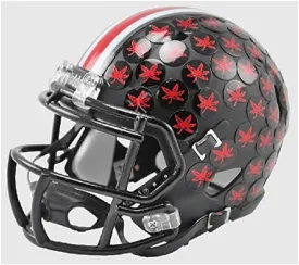 Ohio State Buckeyes Speed Mini Helmet - 2015 Alternate