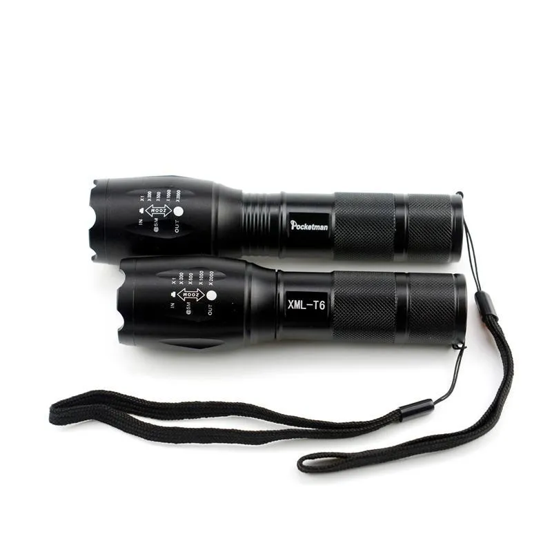 Outdoor LED Rechargeable Flashlight