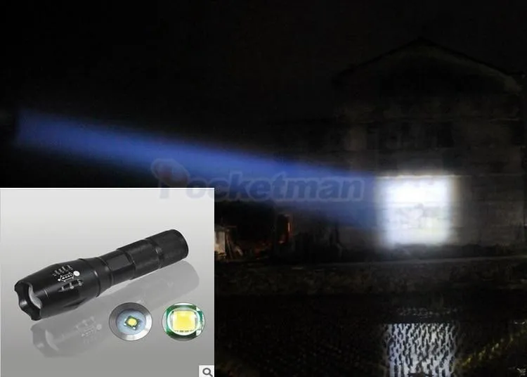 Outdoor LED Rechargeable Flashlight