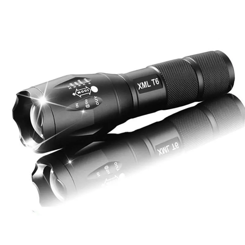 Outdoor LED Rechargeable Flashlight