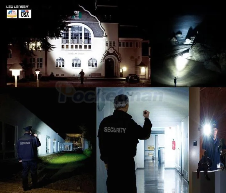 Outdoor LED Rechargeable Flashlight