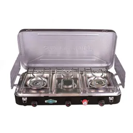 Propane Stove-2-25 K And 1-10 K Burners