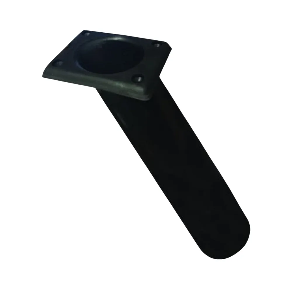 Rod Holder Rectangle 30 Degree Black