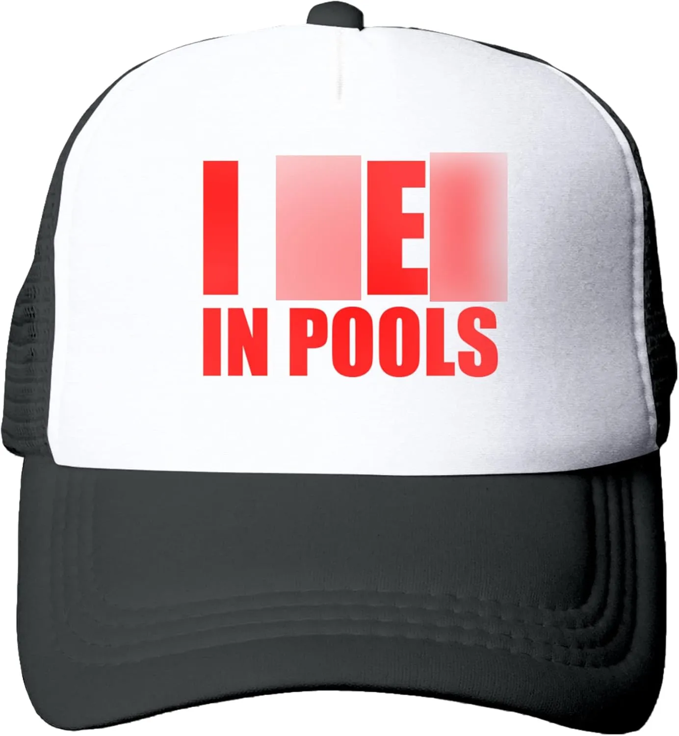 Trucker Hats for Men Women, Funny Gag Gifts Joke, Classic Adjustable Mesh Baseball Cap Snapback Hat Black