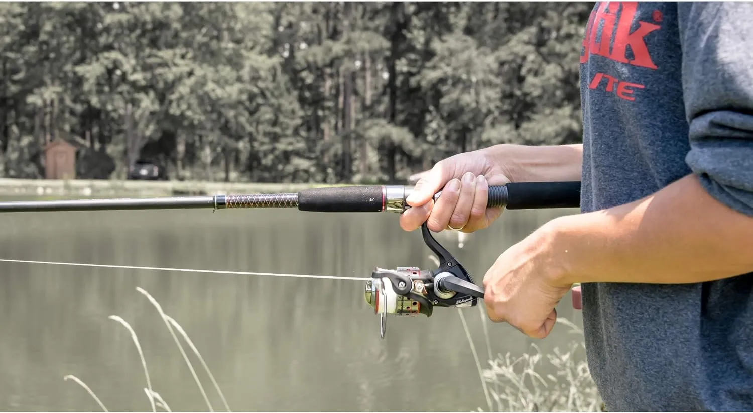 Ugly Stik GX2 Spinning Reel and Fishing Rod Combo