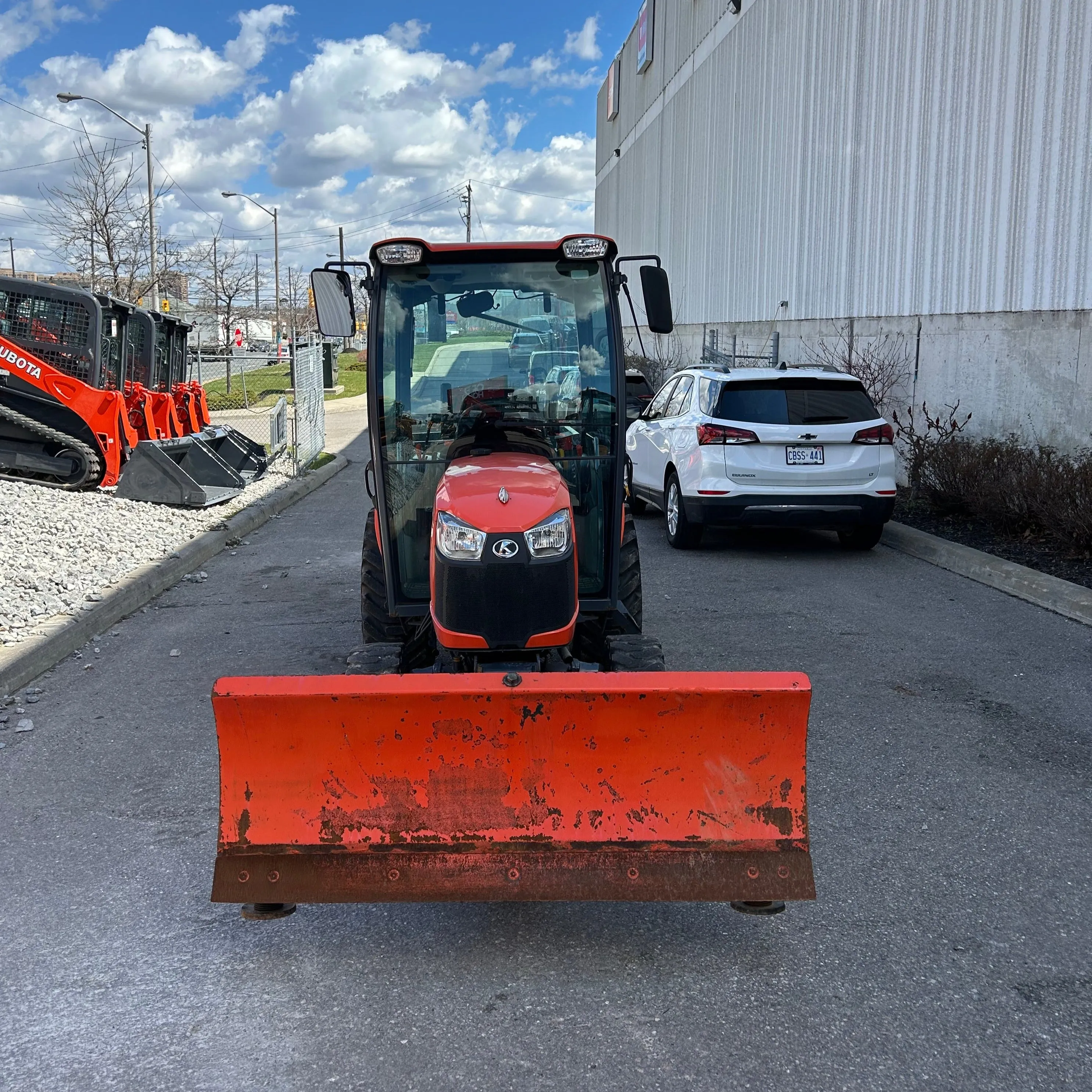 Used 2019 Kubota B2650HSDCC Tractor with Blade and Salter (428 Hours)