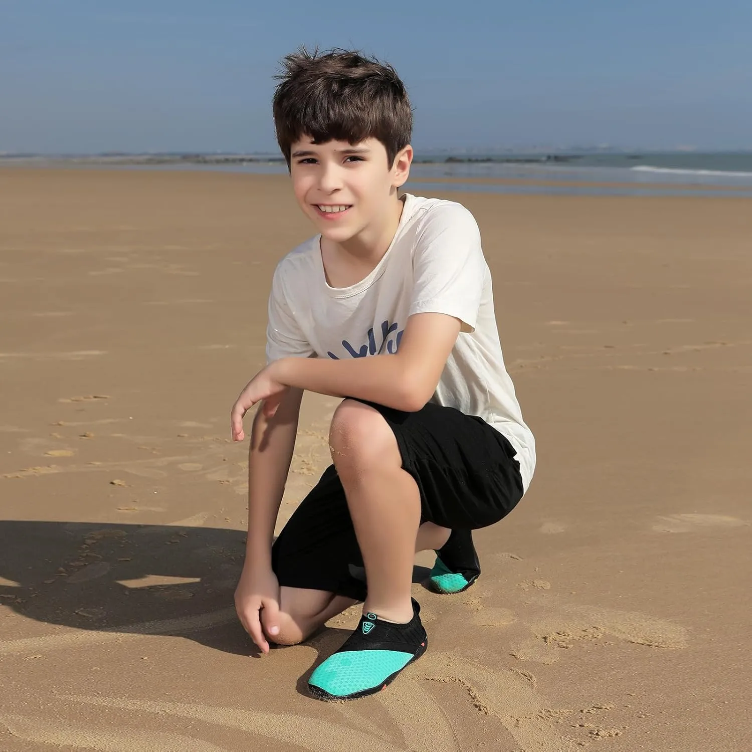 Water Shoes for Toddler Kids Boys Girls Barefoot Aqua Socks Quick-Dry Beach Swim Outdoor Sports Shoes