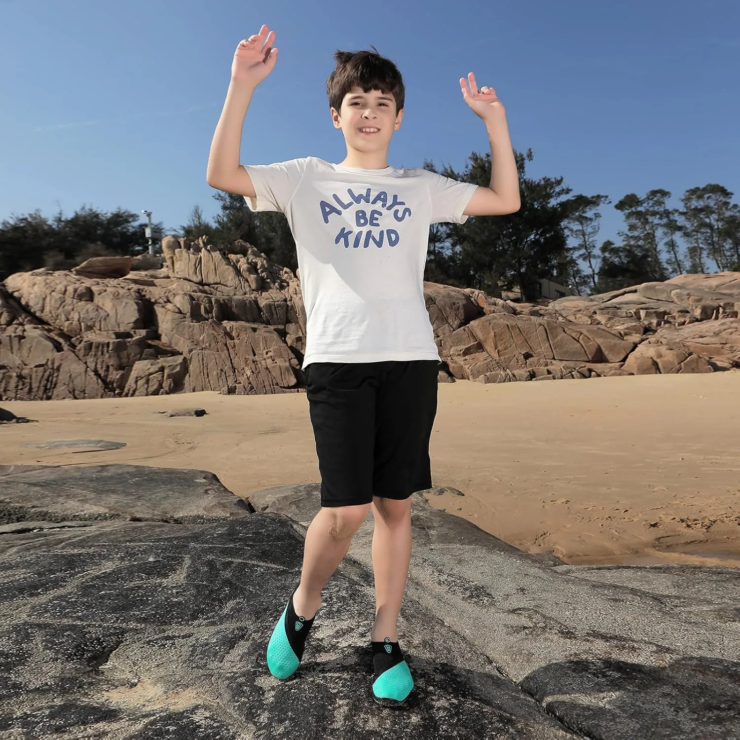 Water Shoes for Toddler Kids Boys Girls Barefoot Aqua Socks Quick-Dry Beach Swim Outdoor Sports Shoes