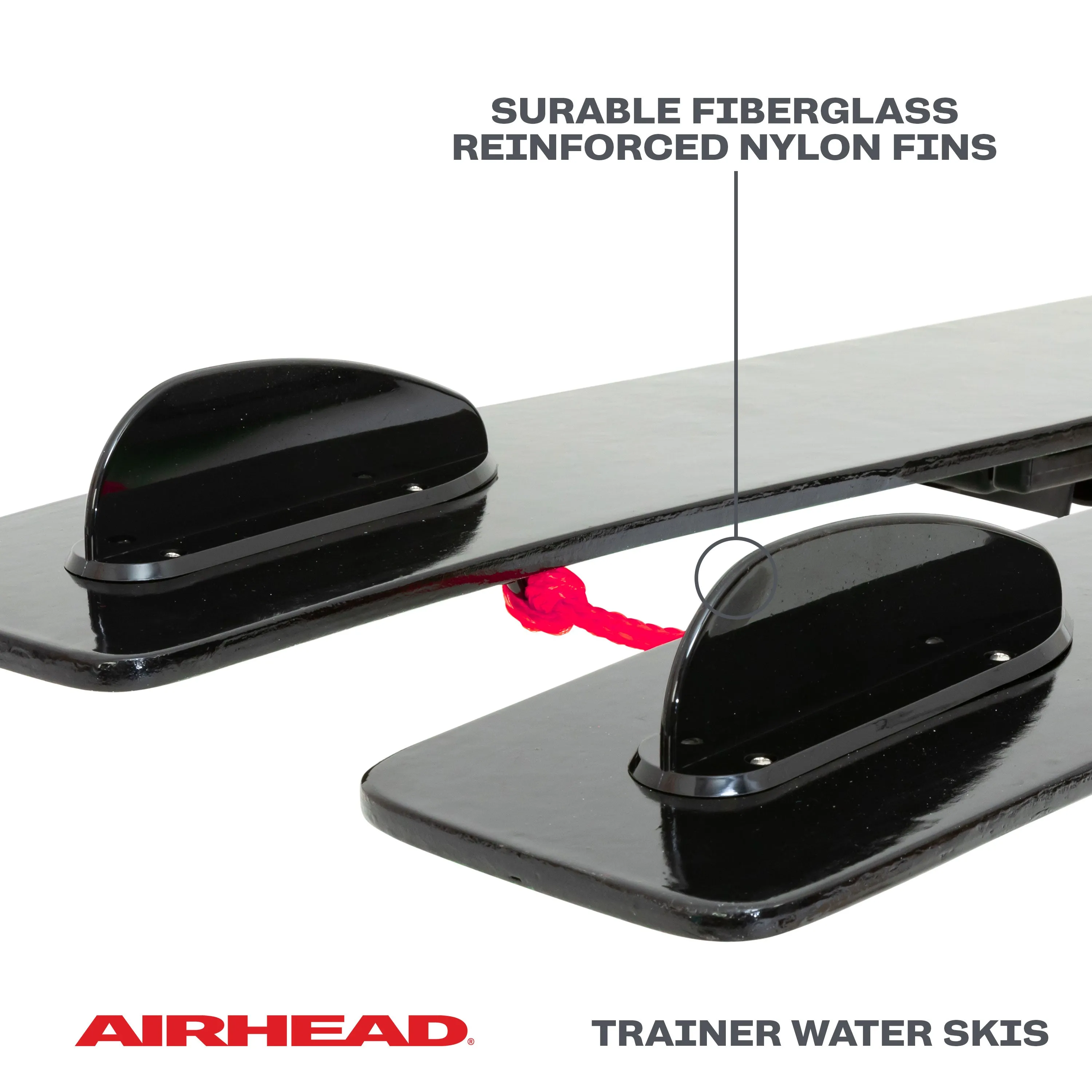 Watermelon Trainer Water Skis - 48"
