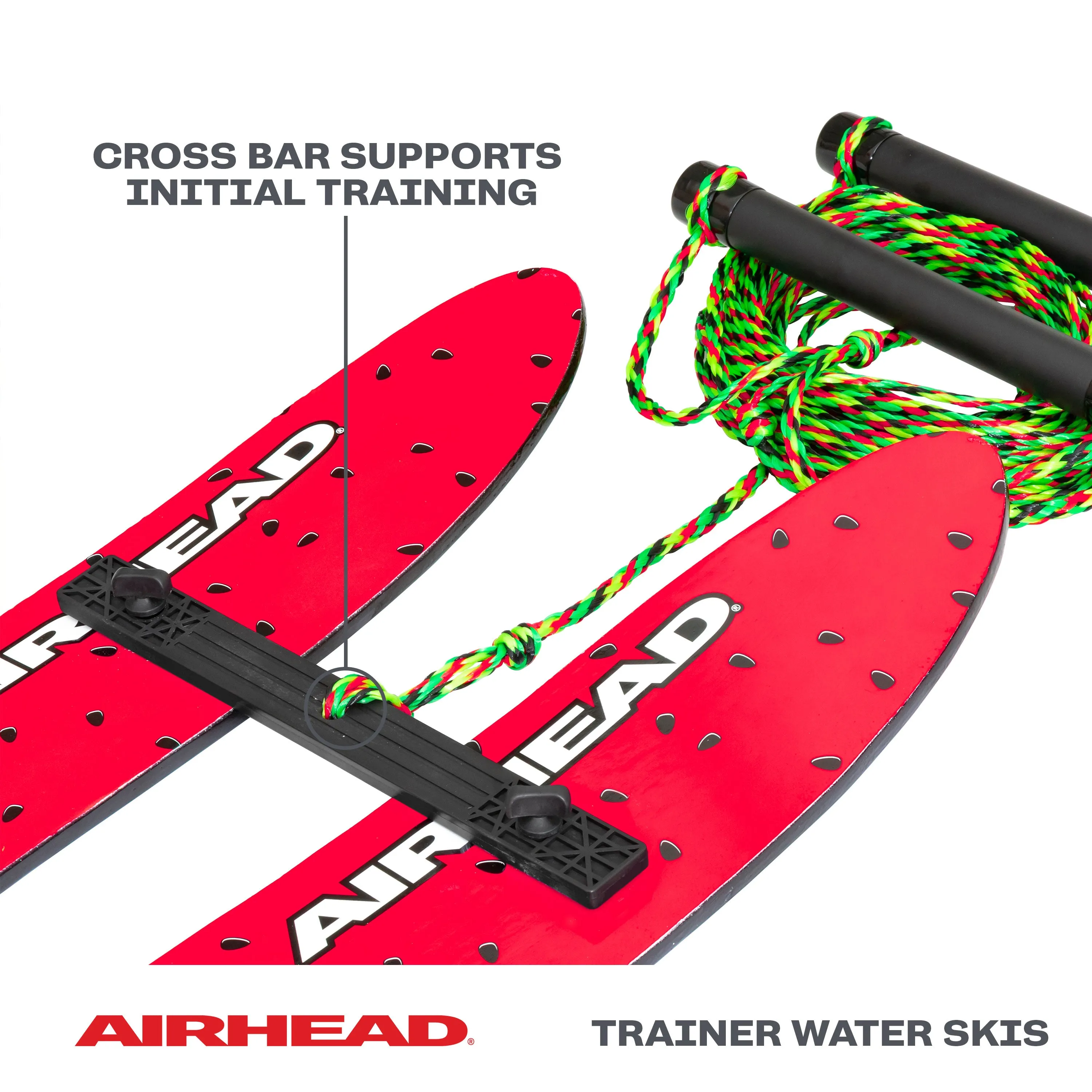 Watermelon Trainer Water Skis - 48"