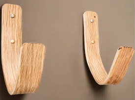 Waves 1.0 | Shortboard - Surfboard Wall Mounts | Oak