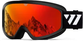 WISTON Ski Goggles - OTG Snow/Snowboard Goggles for Men, Women & Youth - 100% UV Protection W1