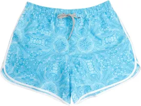 Womens Board Shorts Beach Quick Dry Fabric Swim Slim Trunks Ocean Travel Sports
