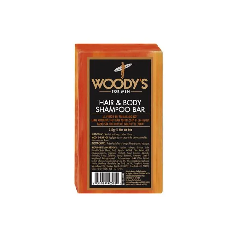 Woody's - Hair & Body Shampoo Bar - 8oz