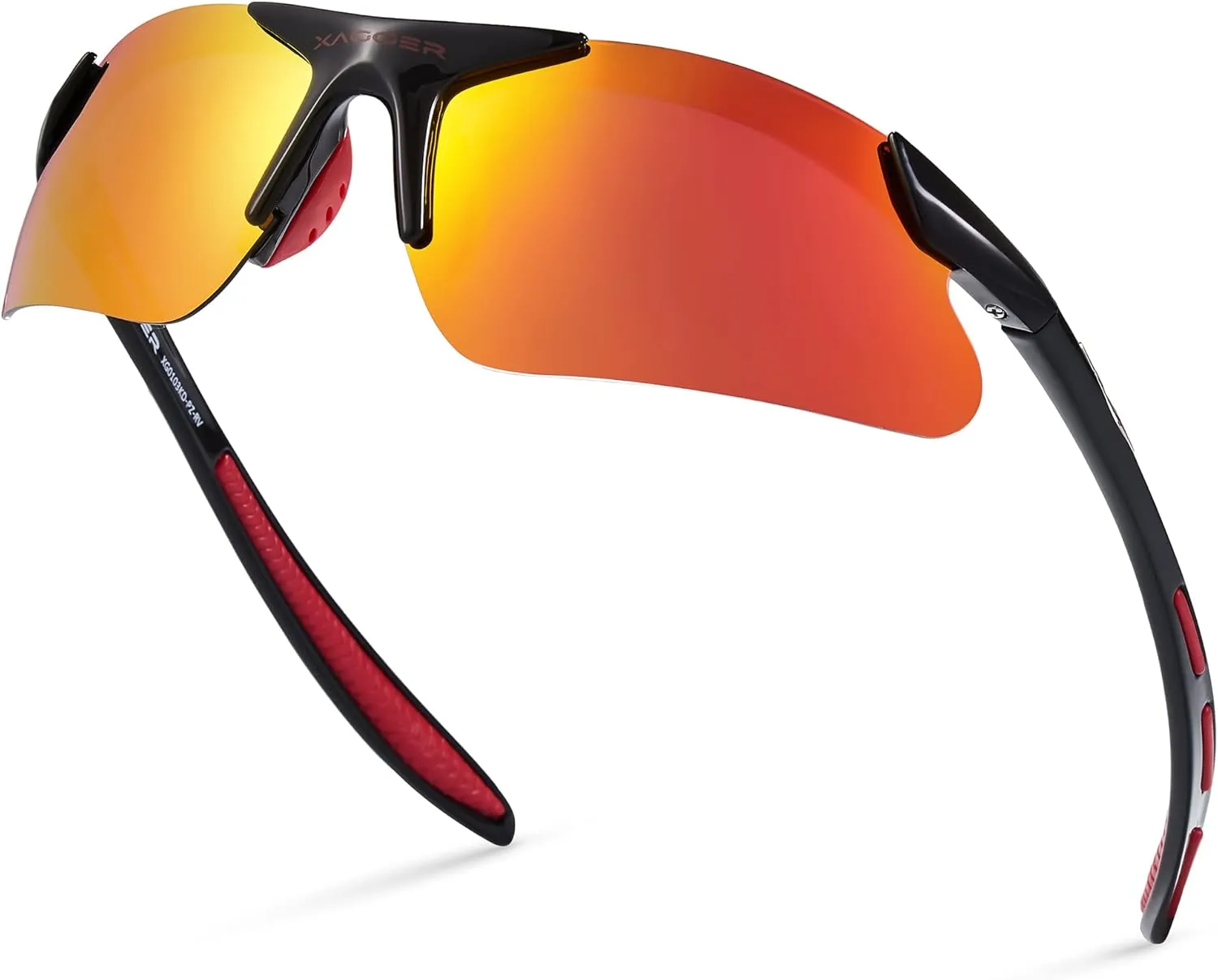 Xagger Kids Youth Polarized Sports Sunglasses for Boys Girls Baseball Softball Glasses TR90 Frame